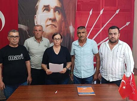 CHP Yenipazar ilçe Başkanlığı yönetimi istifa etti