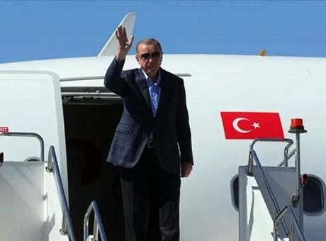 Cumhurbaşkanı Erdoğan, Katar’dan ayrıldı