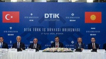 Cumhurbaşkanı Yardımcısı Yılmaz Bişkek’te konuştu! Hedef 5 milyar dolarlık ticaret