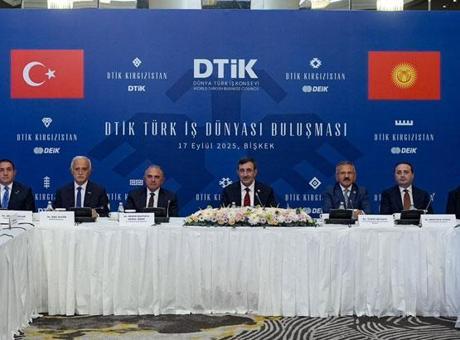 Cumhurbaşkanı Yardımcısı Yılmaz Bişkek’te konuştu! Hedef 5 milyar dolarlık ticaret