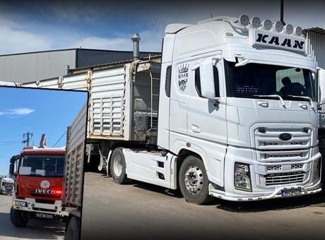 Damperi elektrik tellerine takıldı! Akıma kapılan sürücü ağır yaralandı