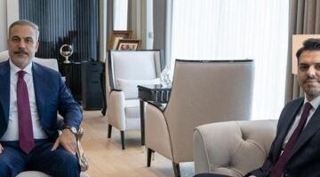Dışişleri Bakanı Fidan, TİKA Başkan Abdullah Eren’i kabul etti