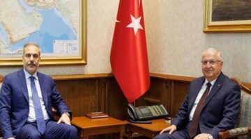 Dışişleri Bakanı Hakan Fidan, Bakan Güler’i ziyaret etti