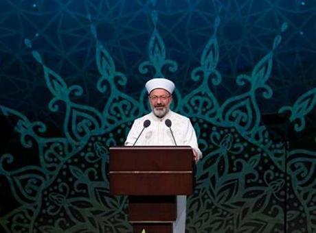 Diyanet İşleri Başkanı Erbaş Mevlid-i Nebi Haftası Açılış Programı’nda konuştu