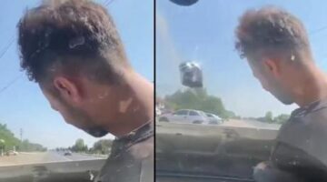 Düzce’de akılalmaz olay! Arızayı bulmak için ustayı motorun içine bindirdi