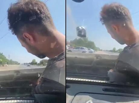 Düzce’de akılalmaz olay! Arızayı bulmak için ustayı motorun içine bindirdi