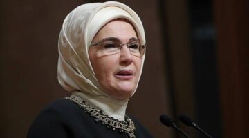 Emine Erdoğan, Çin’de katıldıkları programa ilişkin video paylaşımı yaptı