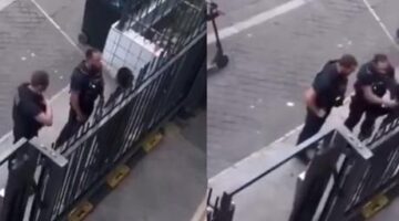 Fransa’da polis skandalı: Önce tükürdü sonra tokat attı! O anlar ortaya çıktı