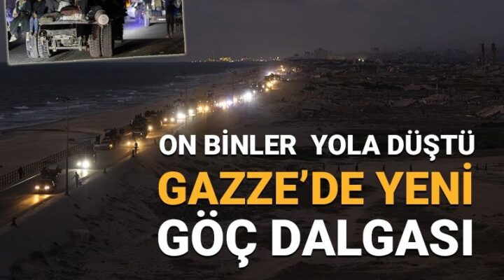 Gazze’de yeni göç dalgası