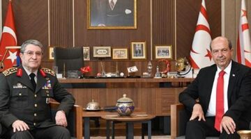 Genelkurmay Başkanı Orgeneral Bayraktaroğlu, ilk yurt dışı ziyaretini KKTC’ye yaptı