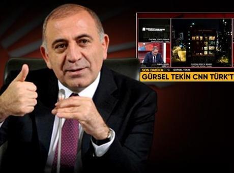 Gürsel Tekin CNN Türk’te açıkladı: Bugünkü tablodan memnun değilim