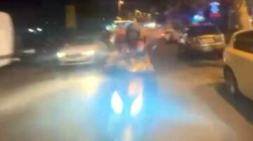 İki motosikletli kafa kafaya çarpıştı