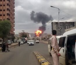 İsrail, Yemen’in başkenti Sana’yı vurdu