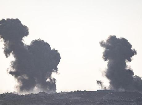 İsrail’in Gazze’deki katliam saldırıları devam ediyor! Bölge yoğun bombardıman altında