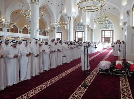 İsrail’in Katar saldırısında öldürülenler için Doha’da cenaze töreni düzenlendi