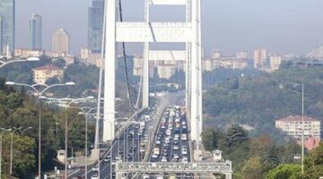 İstanbul’da haftanın üçüncü iş gününde trafik yoğunluğu yüzde 72’ye çıktı