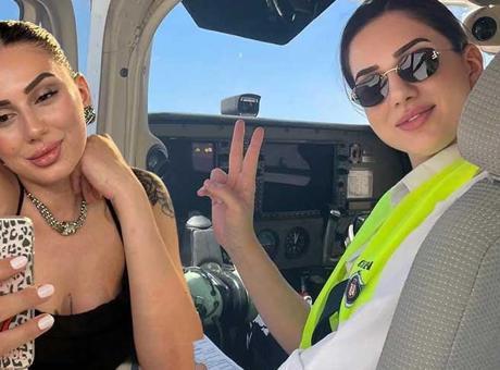 İzmir’de eğitim uçağı düştü! Pilot Berfu’dan acı haber