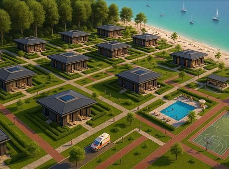 JRO Yatırım villa kompleksini tanıttı
