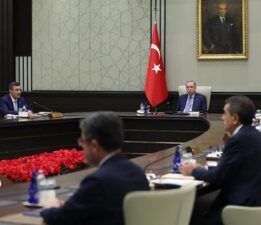 Kabine, Cumhurbaşkanı Erdoğan başkanlığında toplandı