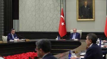 Kabine, Cumhurbaşkanı Erdoğan başkanlığında toplandı