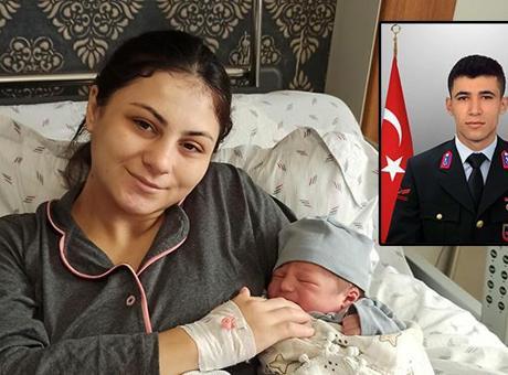 Kaza şehidi dün toprağa verildi! Uzman çavuşun oğlu, bugün dünyaya geldi: Adı babasından miras kaldı