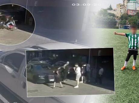 Kovaladığı çocuğa otomobil çarptı! Yerde dövmeye devam etti