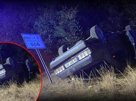 Mersin’de otomobil takla attı: 1 ölü, 3 ağır yaralı