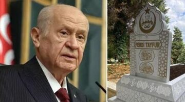 MHP Genel Başkanı Bahçeli Ferdi Tayfur’un kabrini yaptırdı