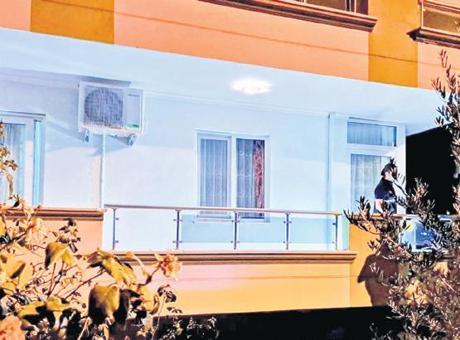 Molotofu yanlış balkona atmışlar