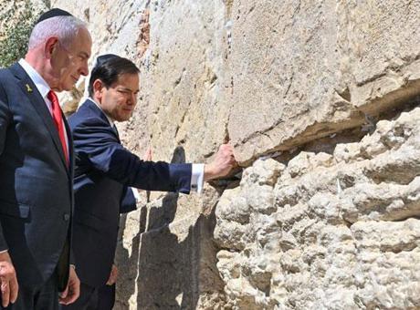 Netanyahu ve ABD Dışişleri Bakanı Rubio, Mescid-i Aksa’nın yakınındaki tünelleri gezdi