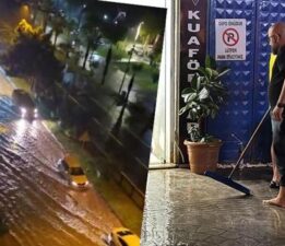 Ordu’da sağanak etkili oldu! Cadde ve sokaklar suyla doldu