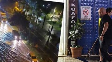 Ordu’da sağanak etkili oldu! Cadde ve sokaklar suyla doldu