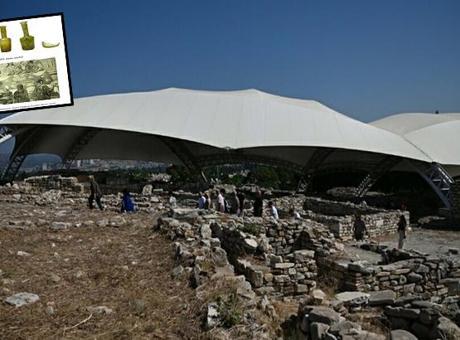 Tarihi Kadıkalesi’nde bulunan şişeler Bizans Dönemi’nin kokuları ile dolacak