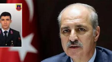 TBMM Başkanı Kurtulmuş’tan şehit Uzman Çavuş Yücel Yeşil için taziye mesajı yayımladı