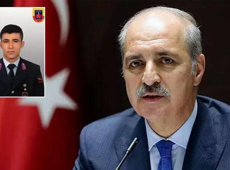TBMM Başkanı Kurtulmuş’tan şehit Uzman Çavuş Yücel Yeşil için taziye mesajı yayımladı