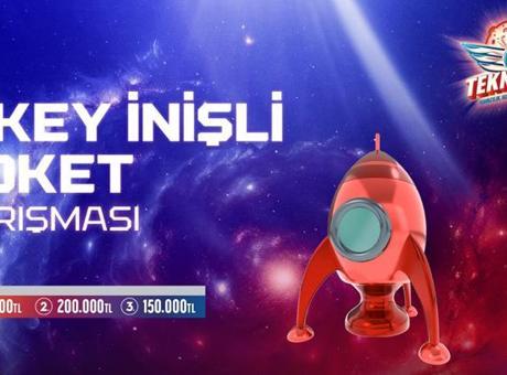 TEKNOFEST Dikey İnişli Roket Yarışması final heyecanı başladı