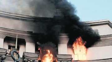 Ukrayna’da hükümet binası vuruldu