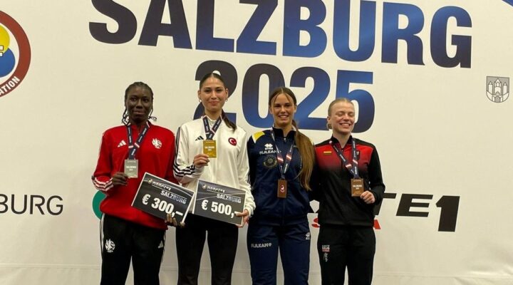 Zümra, Avrupa’dan şampiyon döndü